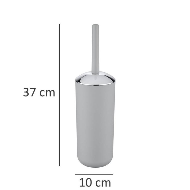 Pojemnik na szczotkę, Brasil, szary + szczotka wc