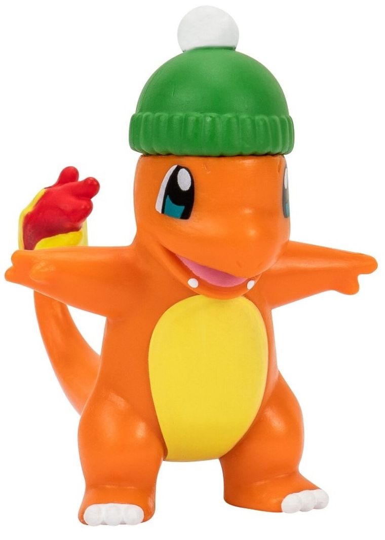Pokemon, Holiday, Charmander & Pikachu, zestaw figurek bitewnych, wersja świąteczna
