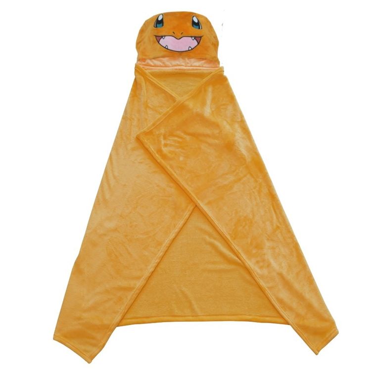 Pokemon, koc z kapturem, 120-150 cm