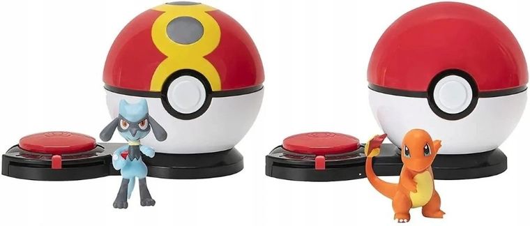 Pokemon, Surprise Attack, Charmander vs Riolu, pojedynek, zestaw bitewny z figurkami