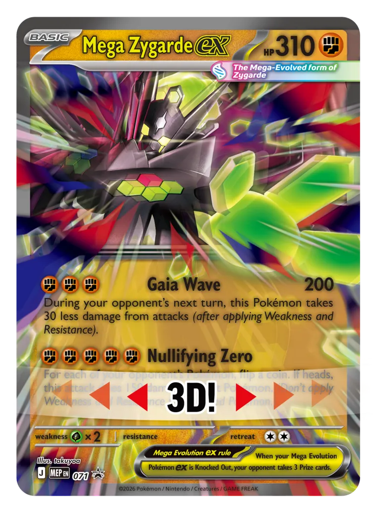 Pokemon TCG: Mega Zygarde ex, Premium Collection, gra karciana