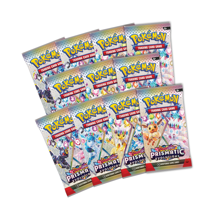 Pokemon TCG: Prismatic Evolution, Super Premium Figure Collection, gra karciana, booster