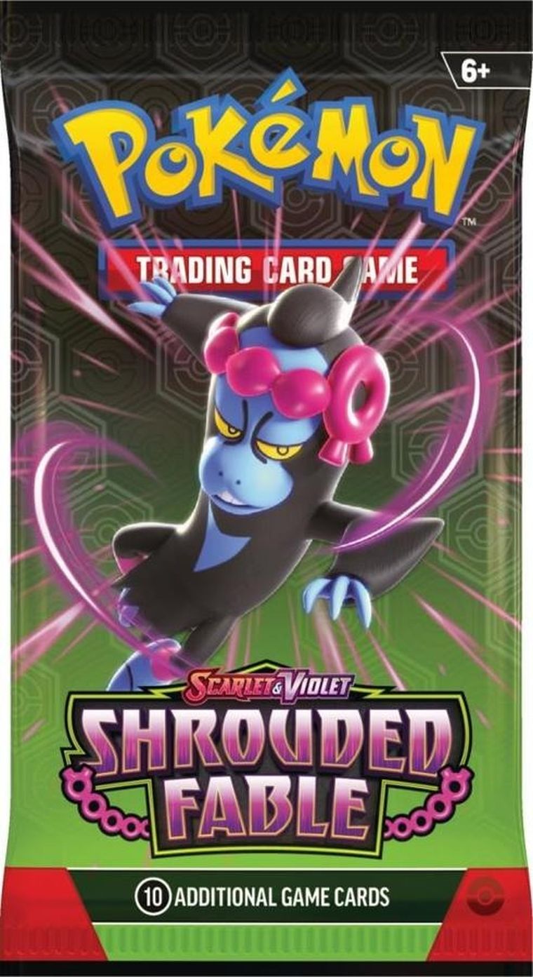 Pokemon TCG: Scarlet & Violet, Shrouded Fable, Pecharunt, gra karciana, dodatek