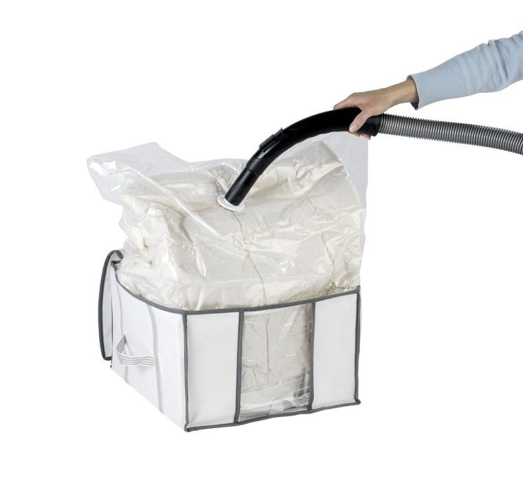 Pokrowiec na pościel, ubrania, soft + worek próżniowy, rozmiar S