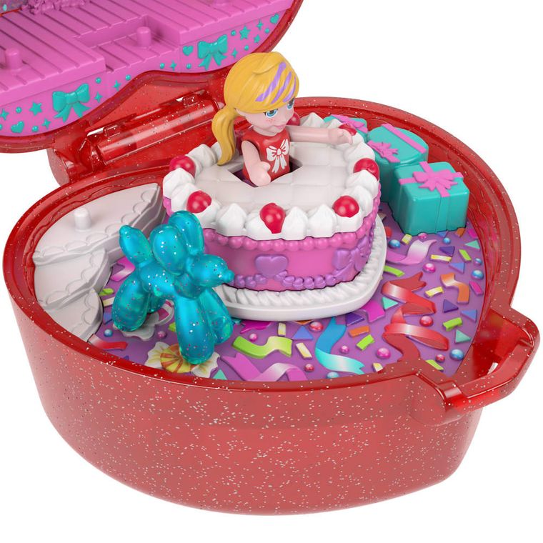 Polly Pocket, 80-lecie Mattel, Rocznicowy zestaw kompaktowy