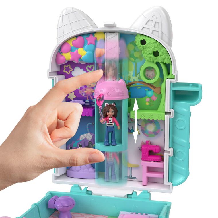 Polly Pocket, Koci domek Gabi, zestaw kompaktowy
