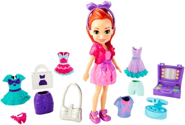 Polly Pocket, Modowa superkolekcja, duży zestaw do zabawy