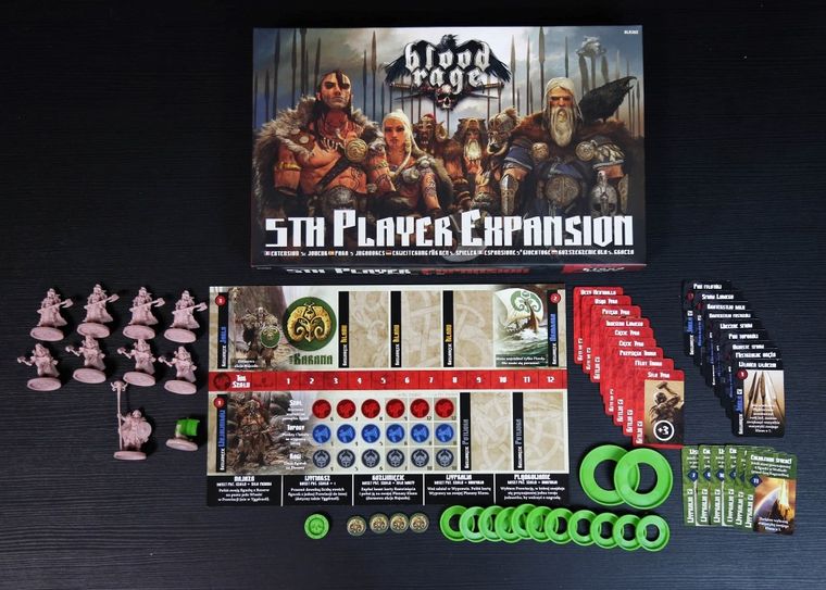 Portal Games, Blood Rage: 5 gracz, dodatek do gry