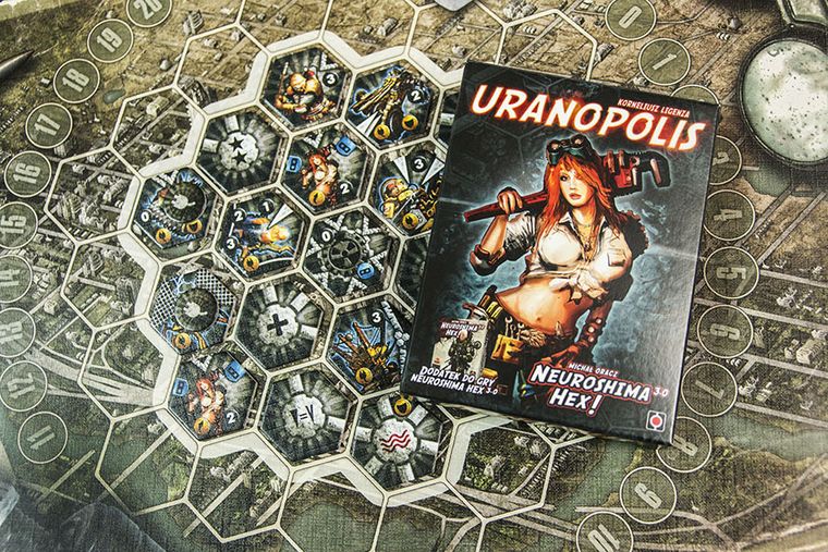 Portal Games, Neuroshima Hex: Uranopolis (edycja 3.0), dodatek, gra strategiczna
