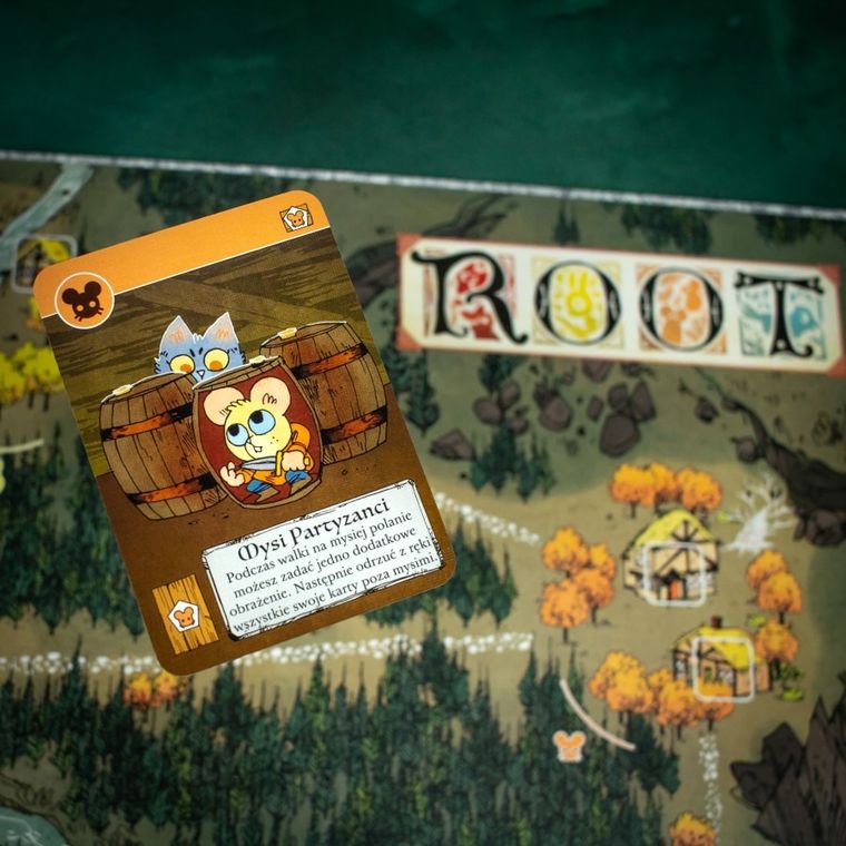 Portal Games, Root, Talia Banitów i Partyzantów, dodatek do gry, gra strategiczna