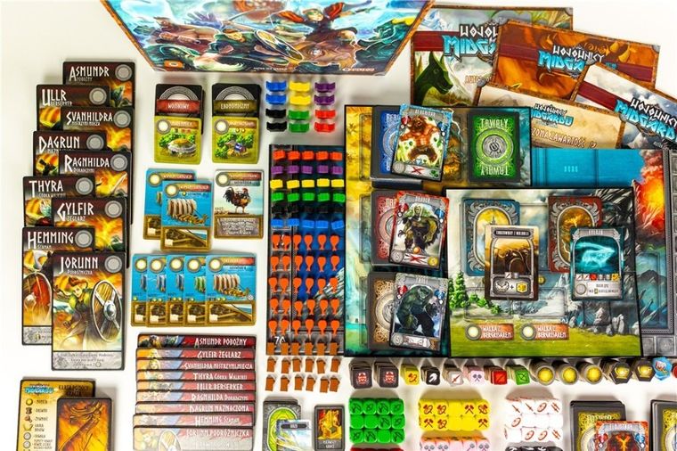 Portal Games, Wojownicy Midgardu, Edycja Jarla, gra strategiczna z dodatkami