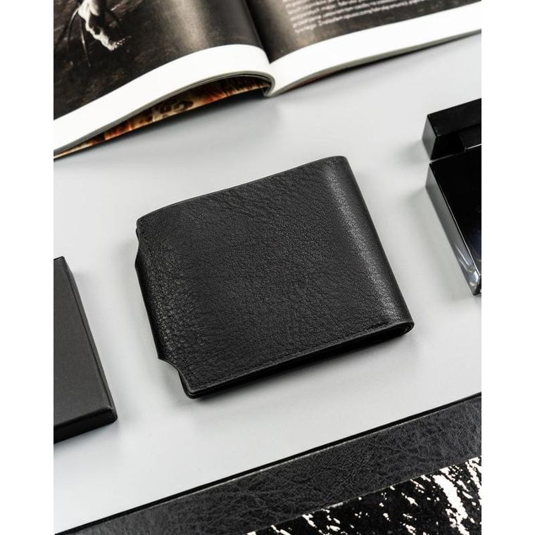 Portfel, brązowy, skóra ekologiczna, 4U Cavaldi