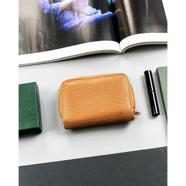 Portfel, brązowy, skóra ekologiczna, 4U Cavaldi