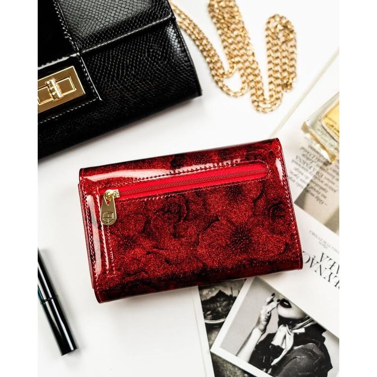 Portfel, czerwony, Peterson