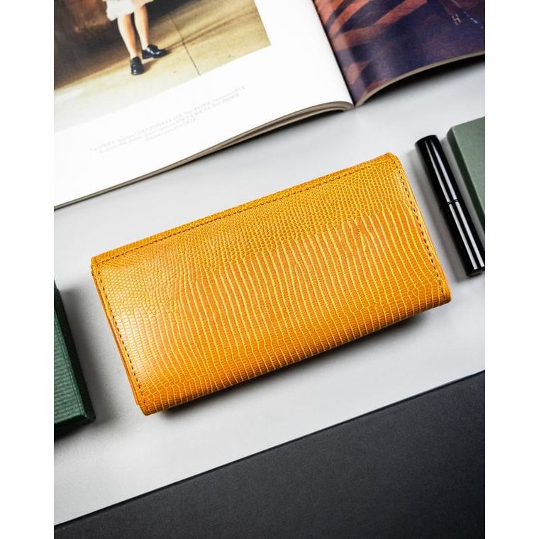 Portfel, jasnobrązowy, skóra ekologiczna, 4U Cavaldi