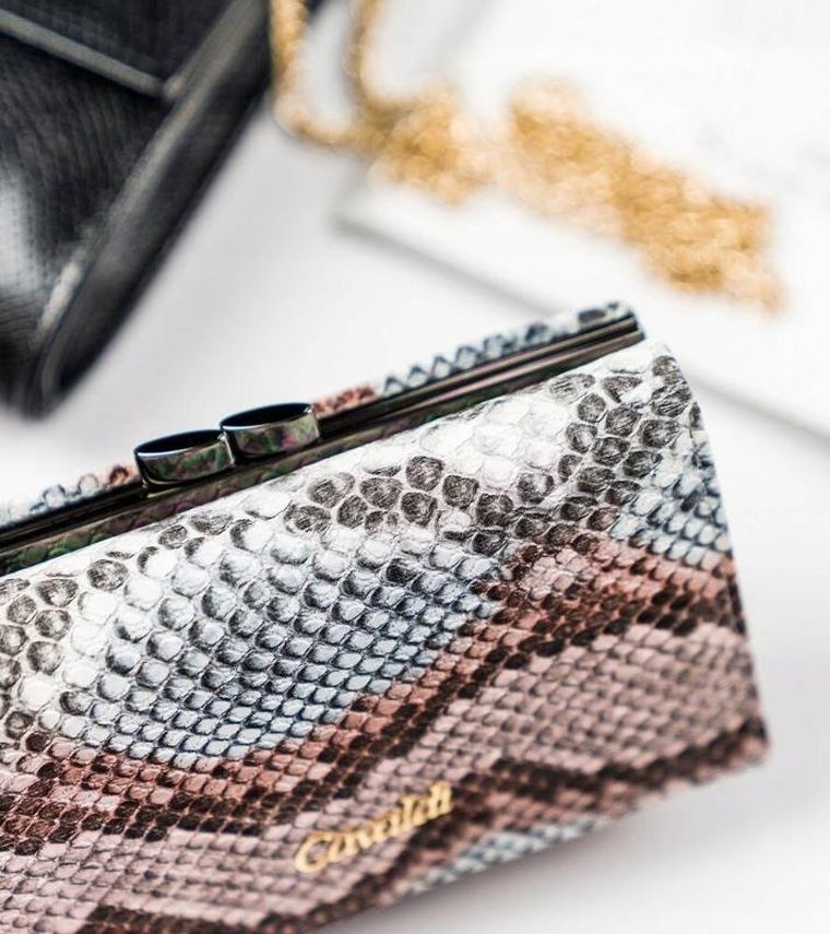 Portfel, mix, skóra ekologiczna, Cavaldi