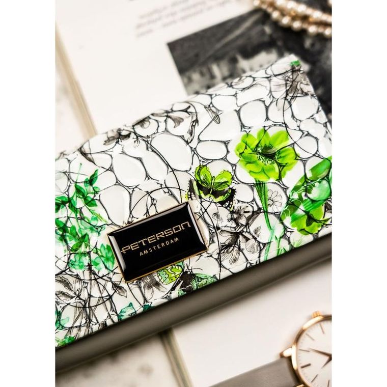 Portfel, mix, skórzany, Petereson