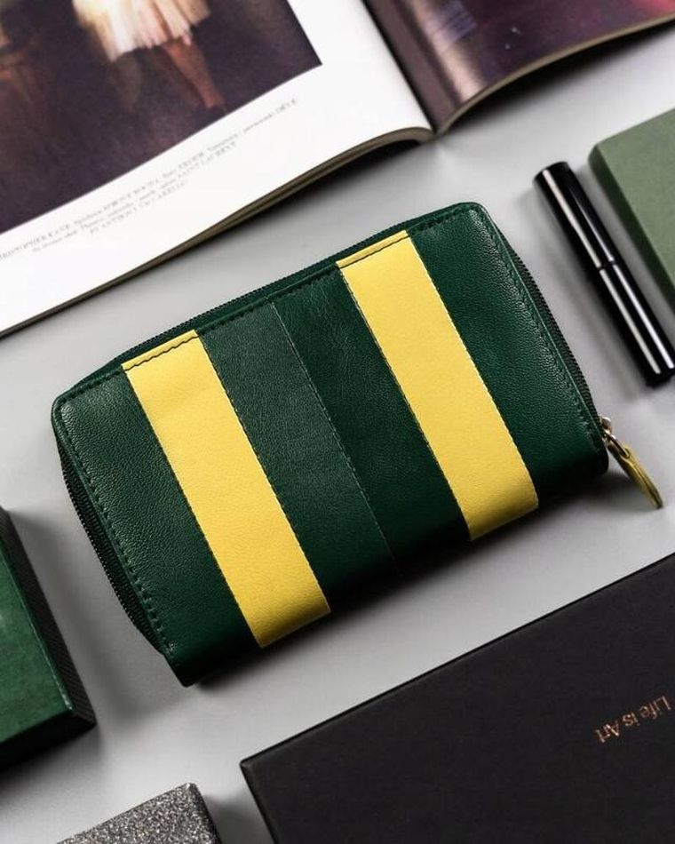 Portfel, mix, skórzany, Peterson