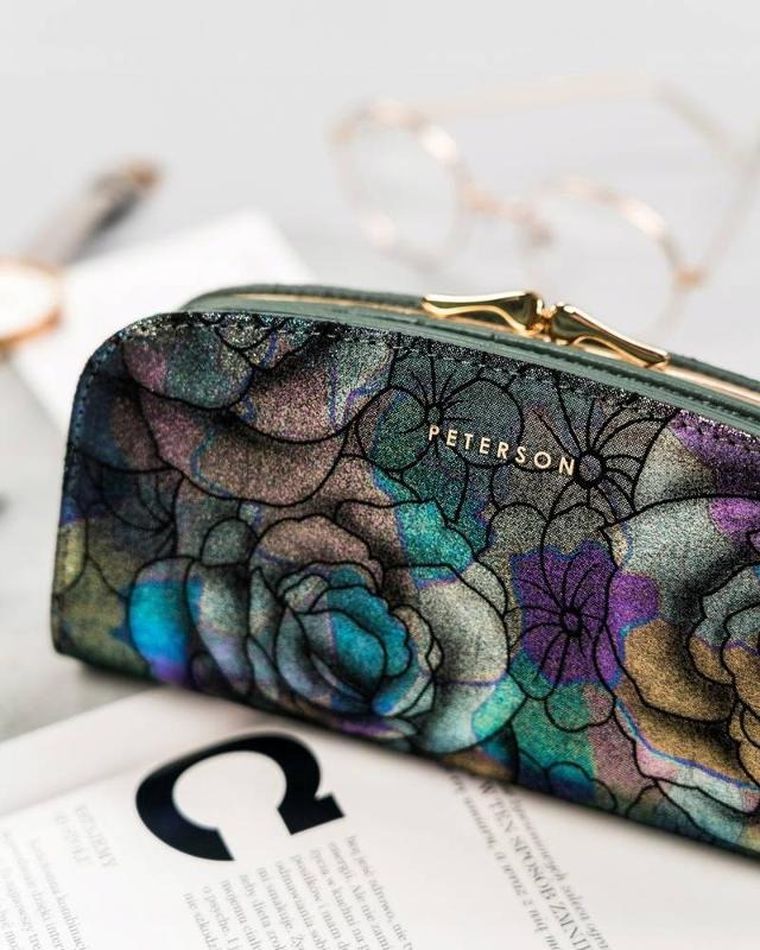 Portfel, mix, skórzany, Peterson
