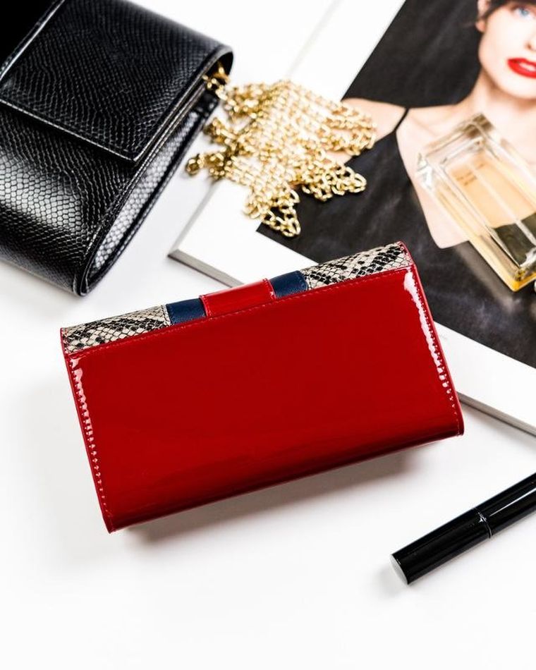 Portfel, mix, skórzany, Peterson