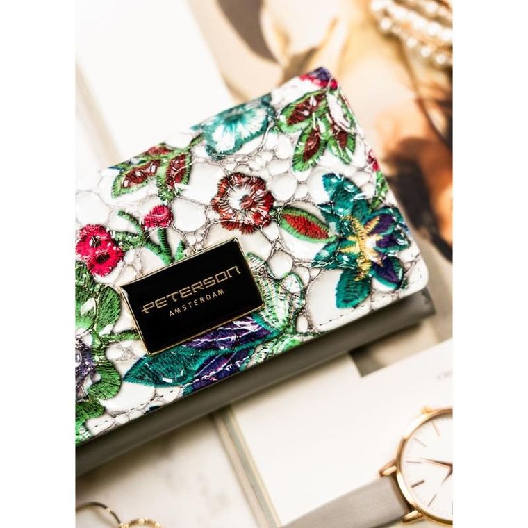 Portfel, mix, skórzany, Peterson