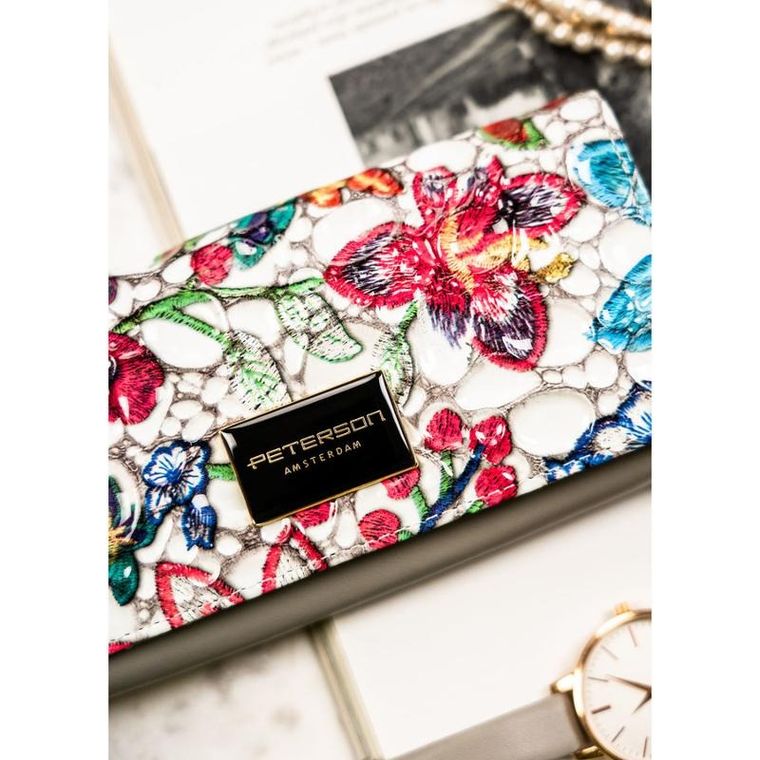 Portfel, mix, skórzany, Peterson