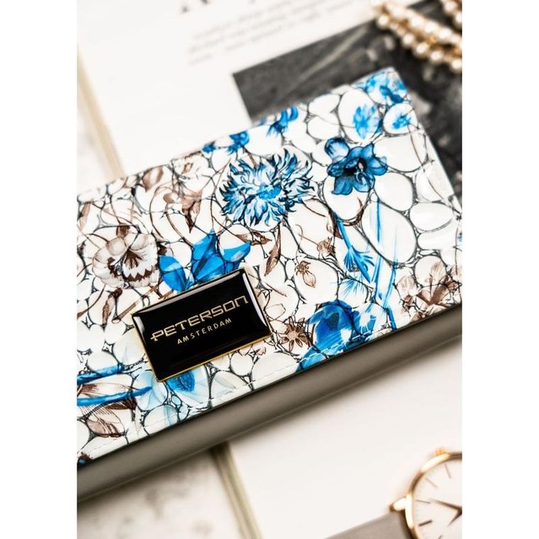 Portfel, mix, skórzany, Peterson