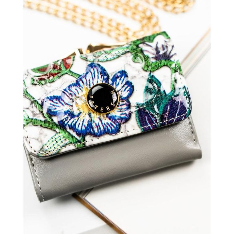 Portfel, mix, skórzany, Peterson
