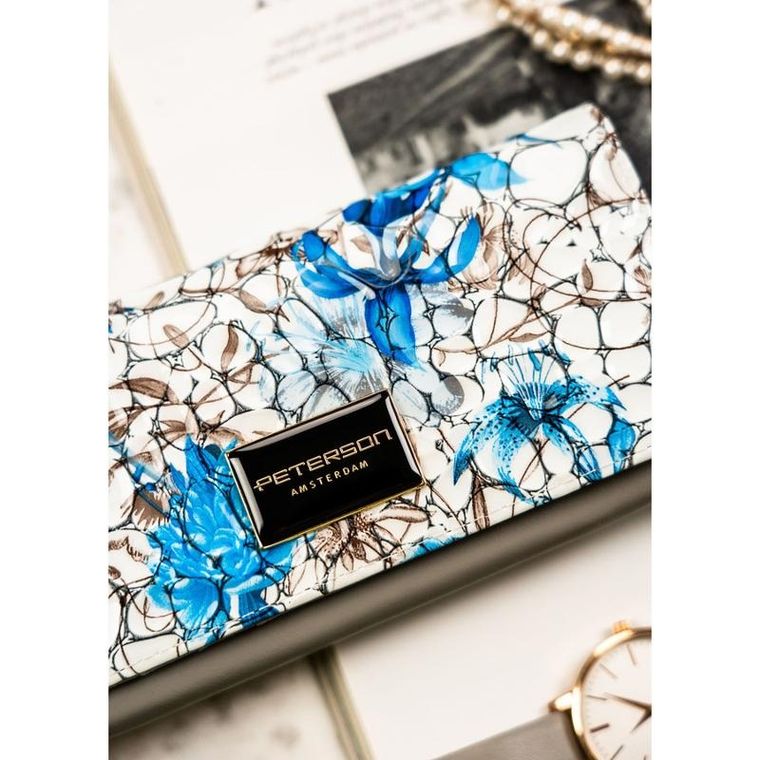 Portfel, mix, skórzany, RFID, Peterson