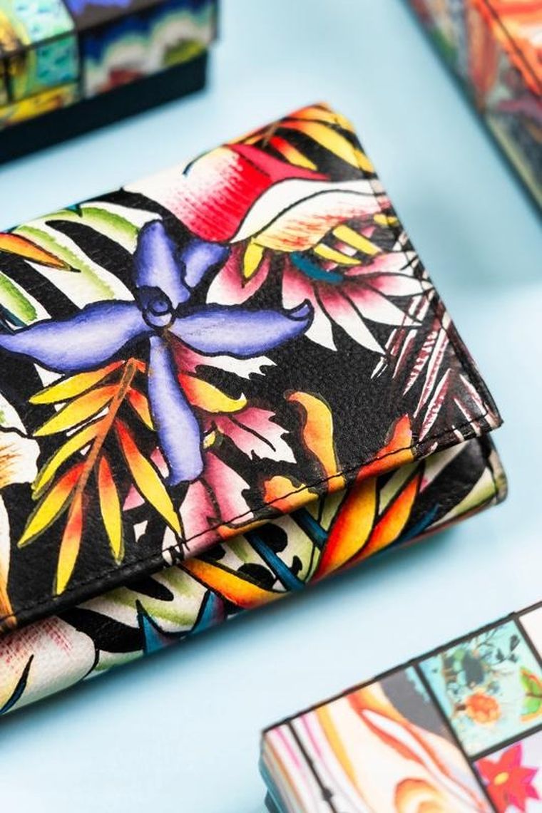 Portfel, mix, skórzany, Rovicky