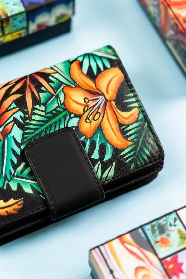 Portfel, mix, skórzany, Rovicky