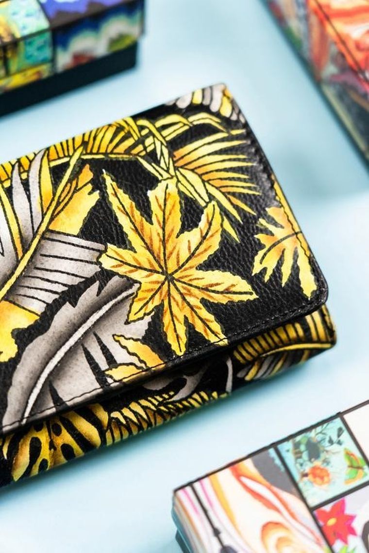 Portfel, mix, skórzany, Rovicky