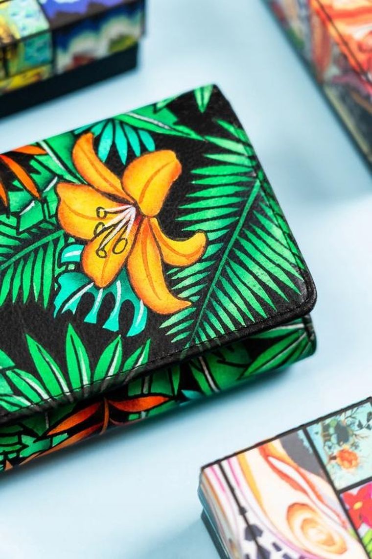 Portfel, mix, skórzany, Rovicky