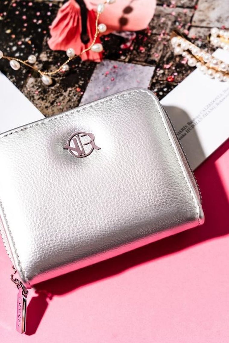 Portfel, srebrny, Rovicky