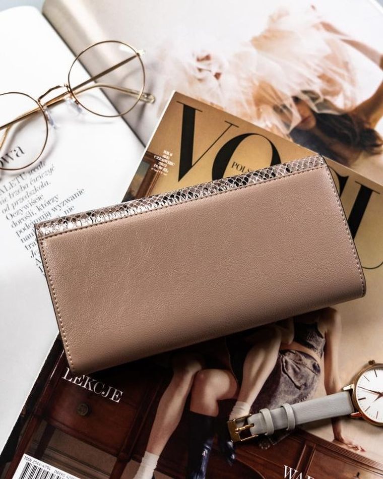 Portfel, szary, Peterson