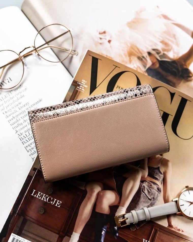 Portfel, szary, Peterson