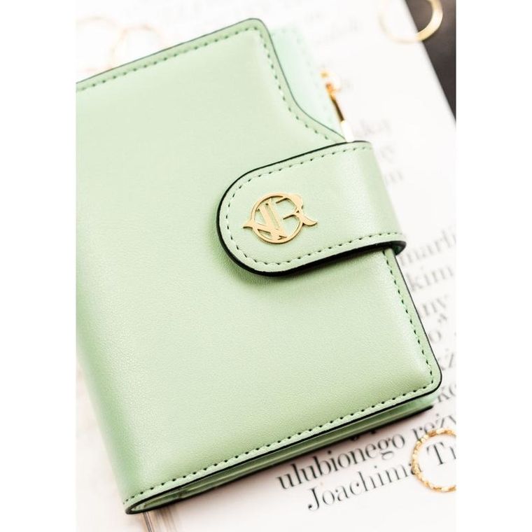 Portfel, zielony, skóra ekologiczna, Rovicky