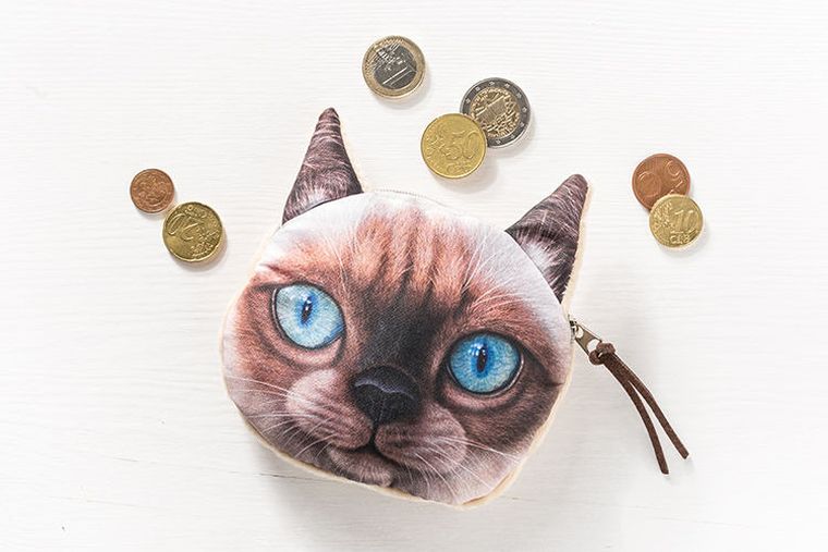 Portmonetka 3D, kotek