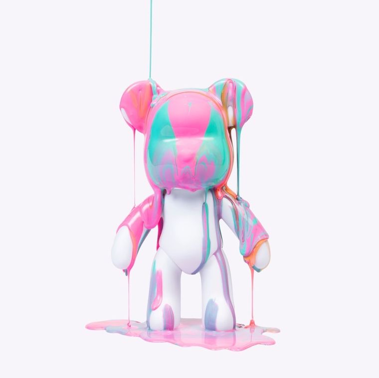 Pour Palz, miś do artystycznego malowania, złoty sen