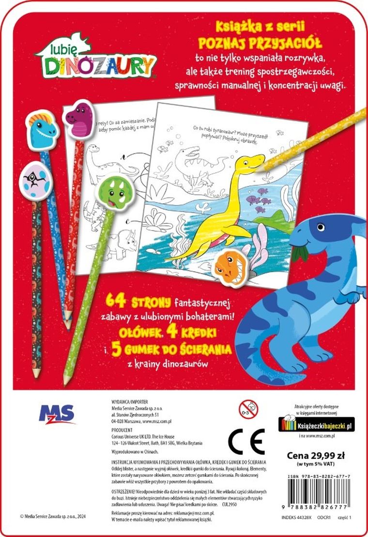 Poznaj przyjaciół. Lubię Dinozaury. Na tropie dinozaurów