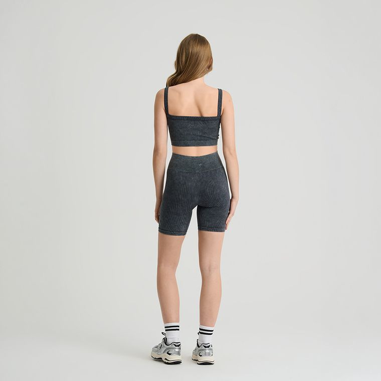 Prążkowany top na ramiączka NOWEAR