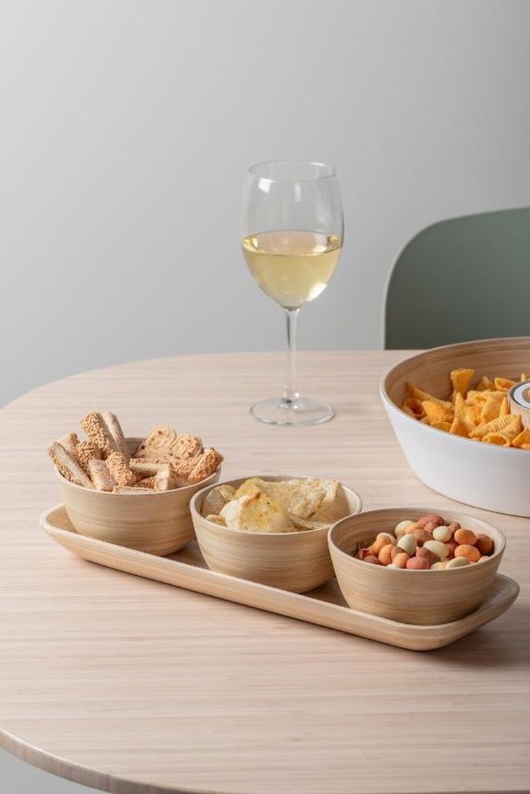 Present Time, miseczki na przekąski, Puro, na tacy