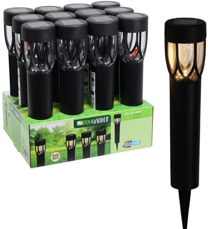 ProGarden, lampka solarna wbijana, 40 cm