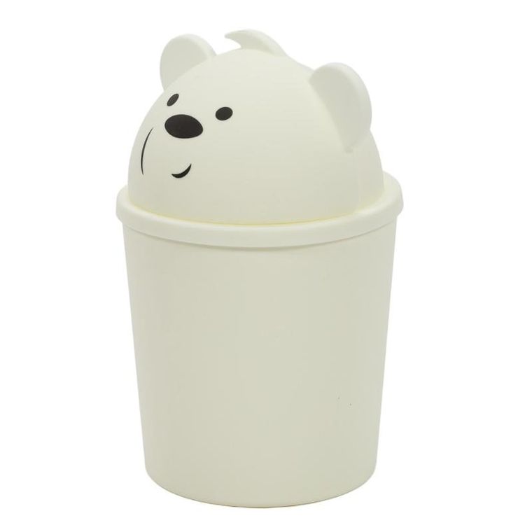 ProWorld, kosz na śmieci w kształcie misia do pokoju dziecięcego, 1,5 l