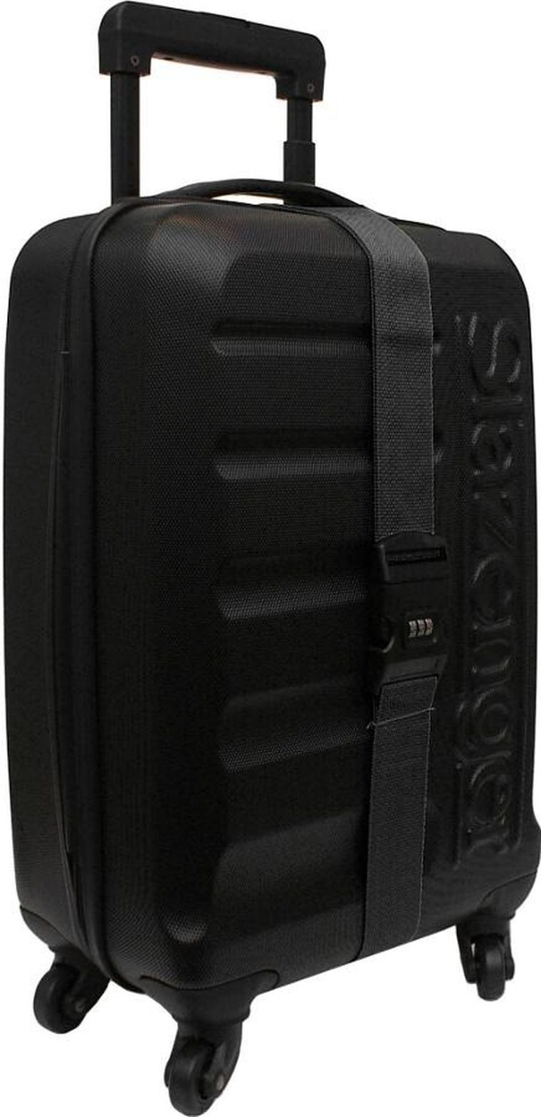 ProWorld, uniwersalny pas zabezpieczający do walizki, czarny, 5-180 cm