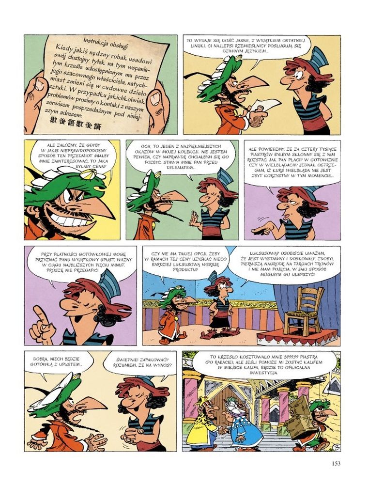 Przygody wielkiego wezyra Iznoguda. Tom 8