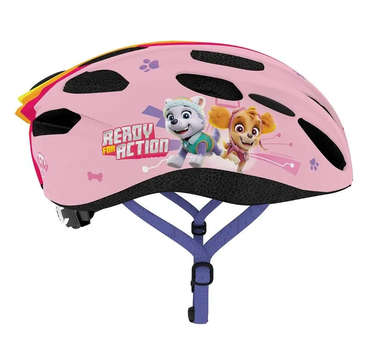Psi Patrol, kask rowerowy in-mold, girls, 52-56 cm