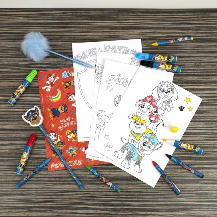 Psi Patrol, plecak dla przedszkolaka z akcesoriami