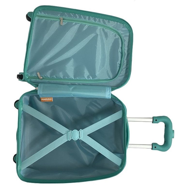 Psi Patrol, walizka podróżna na kółkach, duża, turkusowa