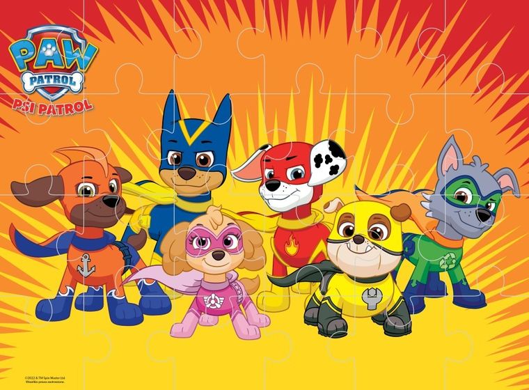 Psi Patrol. Zgrana paczka. Zabawa na cztery łapy